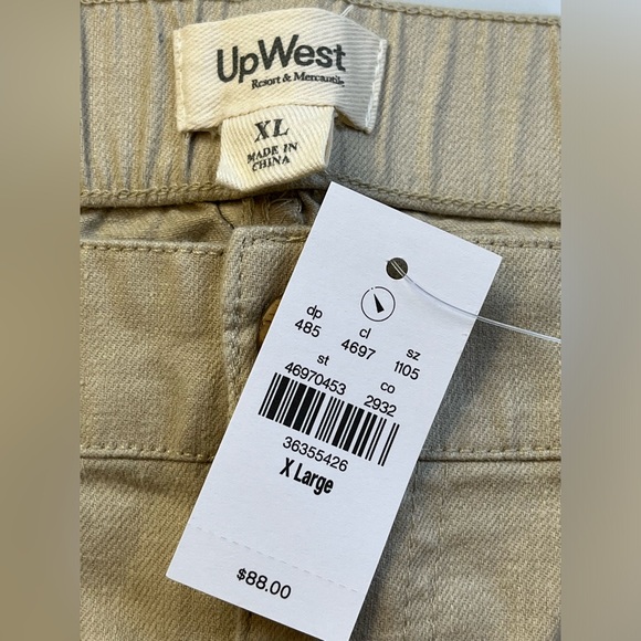 UpWest EcoHemp Tencel High-Rise Pleated Pant R161-16 UW9 - Picture 5 of 6